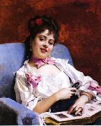 Raimundo Madrazo Fond Memories oil on canvas